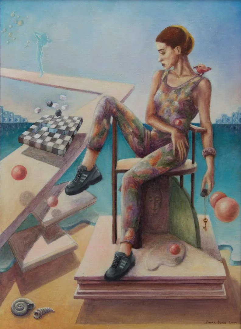 Enigma Of Surrealist Girl (A.D.I.D.A.S.)