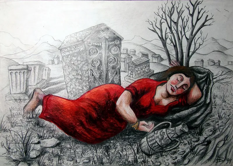 Sleeping Venus – Reclining Woman By The River Bosnia