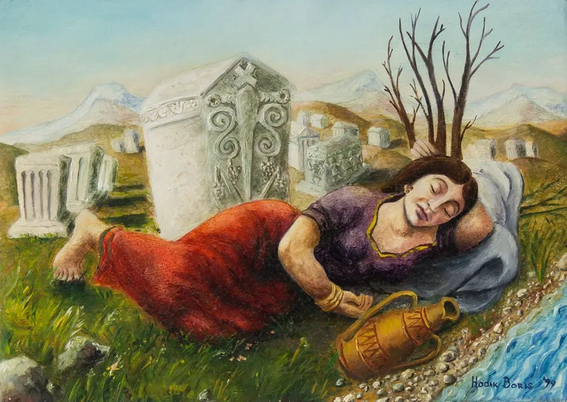 Reclining Woman By The River Bosnia