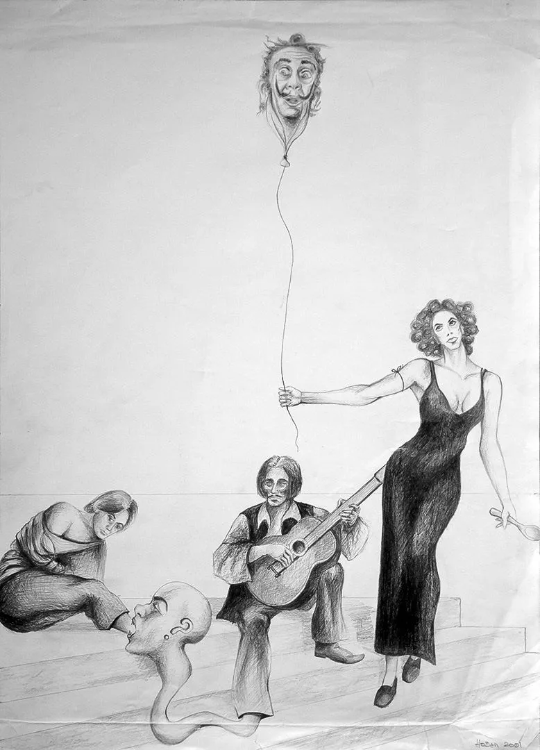 Study for Marson Welles & Gurman Guerrilla (Bon Appetit)
