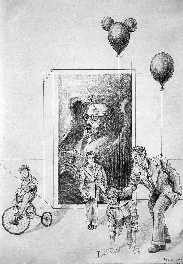 Study for Stairways To Lost Paradise