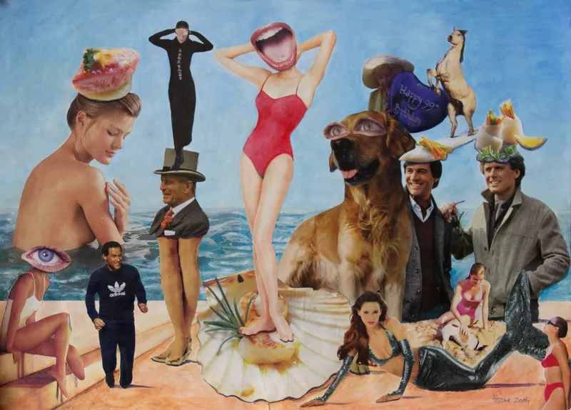 Surrealistic Beach 2 – Homage to Birth of Venus