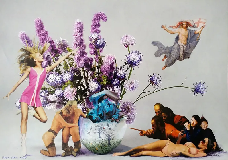 The Empty Eden Ikebana – after Caravaggio