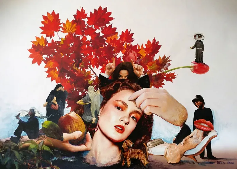 The Forbidden Fruit Ikebana