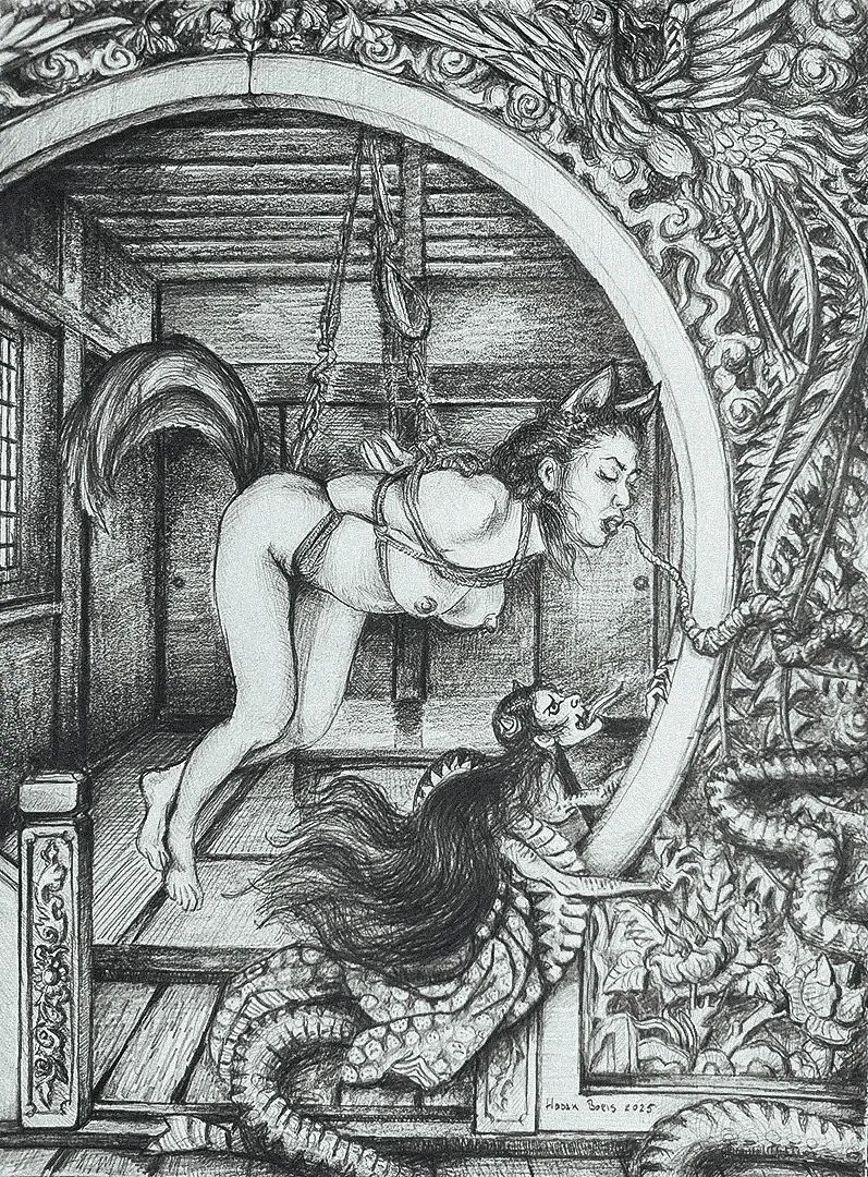 Kitsune Shibari – Kiyohime (from Yokai Series)